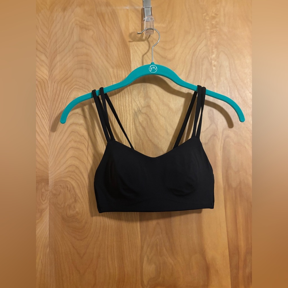 Lululemon athletica Black Strappy Bralette